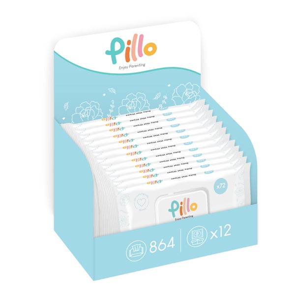 Pillo Feuchttücher Baby 864 St