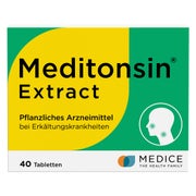 Produktabbildung: Meditonsin Extract  Pflanzliche Erkältungstabletten 40 St