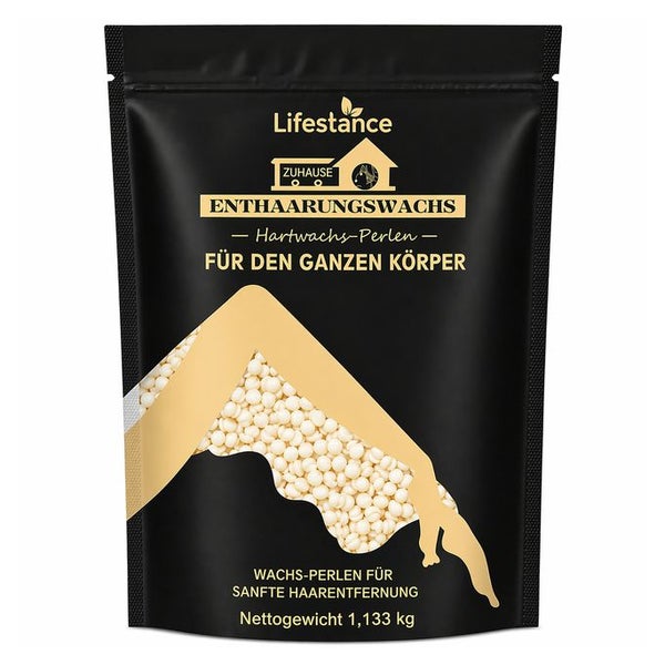 Lifestance Waxing Perlen Wachsperlen Creme 1133 g