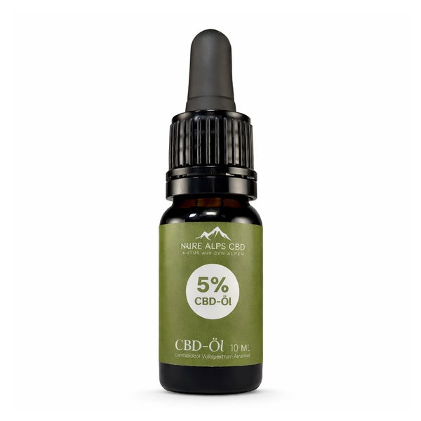 Pure Alps CBD Vollspektrum Öl Tropfen 10% 10 ml