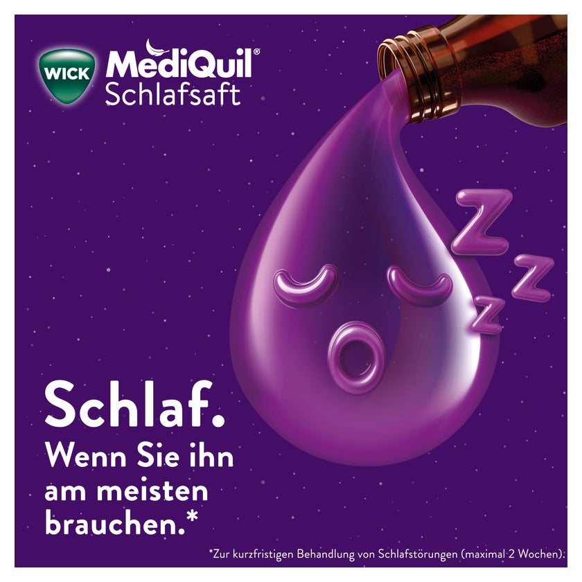 DP Wick Mediquil Schlafsaft 2,5 Mg/ml 2X90 ml