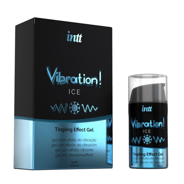 «Vibration! Ice» stimulierendes Intimgel, kühlende Wirkung (0.015 l) 15 ml