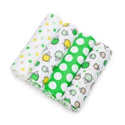 T-TOMI Stoffwindeln Green hedgehogs 4 St