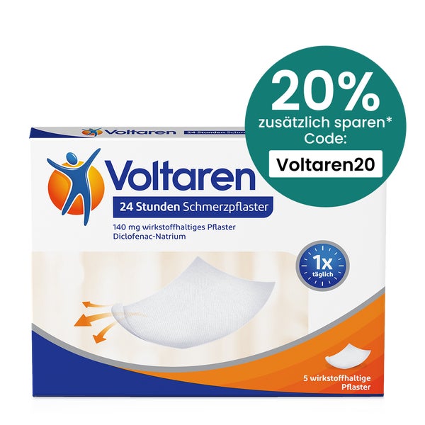 Voltaren 24 Stunden Schmerzpflaster 5 St