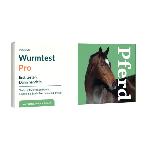 Wurmtest Pro Pferd – mit Wurmeizählung 1 St