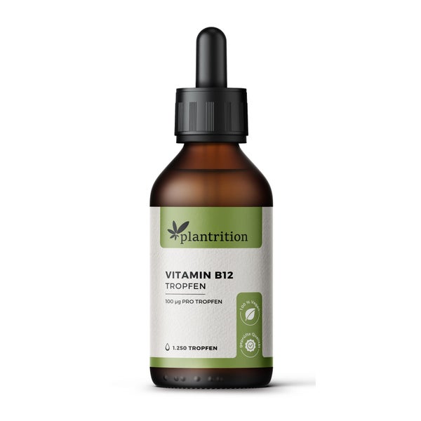 Vitamin B12 Tropfen vegan 50 ml - plantrition 50 ml