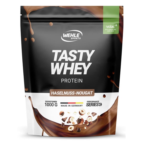 Whey Protein Nuss Nougat - 1000g Pulver - Wehle 1000 g