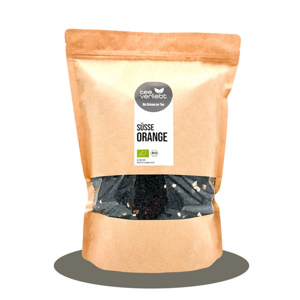 teeverliebt - Süße Orange loser Bio Schwarztee | 1kg 1000 g