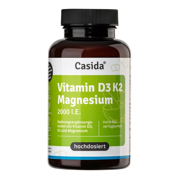 Vitamin D3 K2 Magnesium Kapseln 90 St