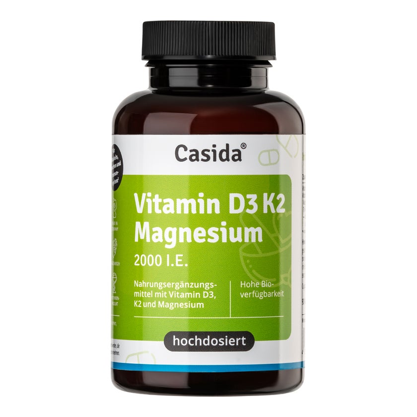 Vitamin D3 K2 Magnesium Kapseln 90 St