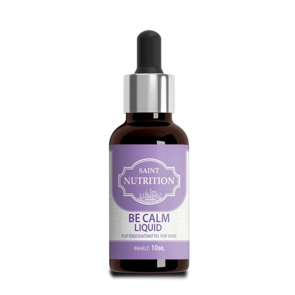 Saint Nutrition® Be Calm Öl | Beruhigung  für Tiere in unruhigen Phasen 10 ml