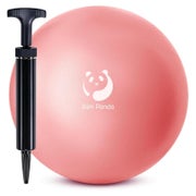 Gymnastikball Klein 23cm 25cm Pilates Yoga Aufblasbar Pink+P 1 St