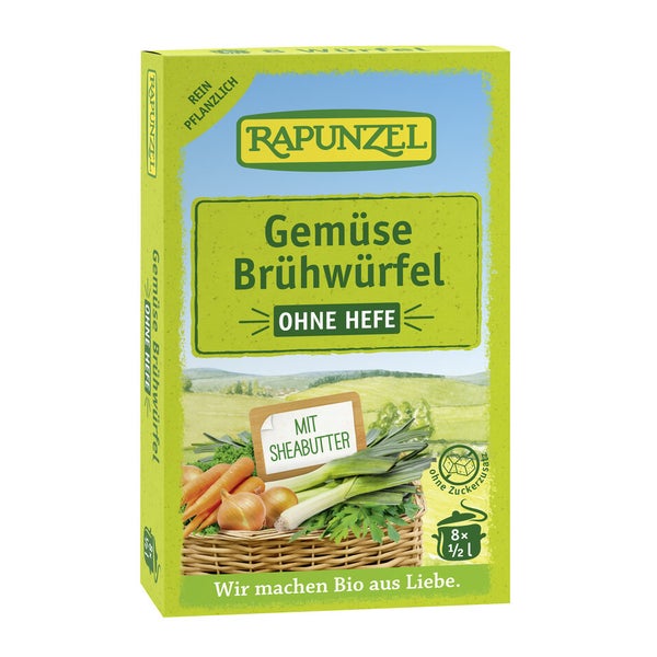 Rapunzel - Gemüsebrühwürfel ohne Hefe 8 St