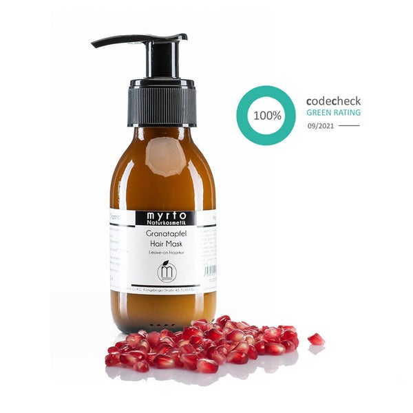 myrto-Bio Hair Mask Granatapfel - Leave-in Haarkur für geschädigtes Haar