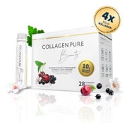 Produktabbildung: COLLAGEN PURE Beauty 10 g Kollagen Trinkampullen hochdosiert 28X25 ml