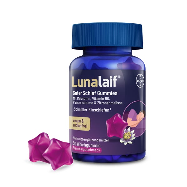 Lunalaif Guter Schlaf Gummies 30 St