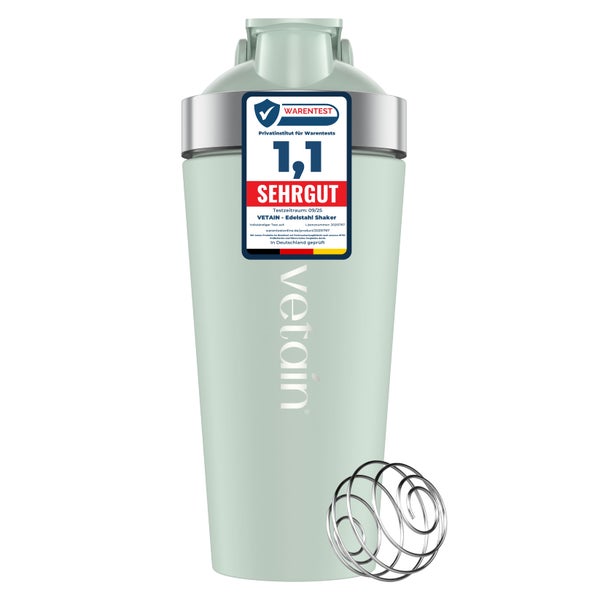 VETAIN Edelstahl Shaker 700ml - Auslaufsicher - BPA frei 1 St