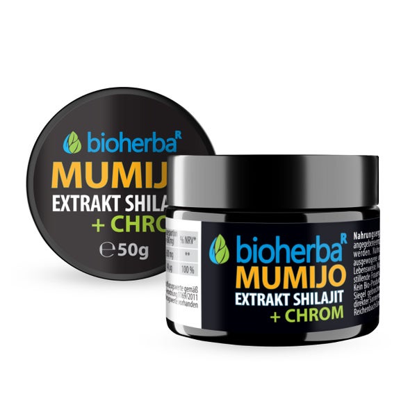 Bioherba Mumijo Extrakt Shilajit 50 g