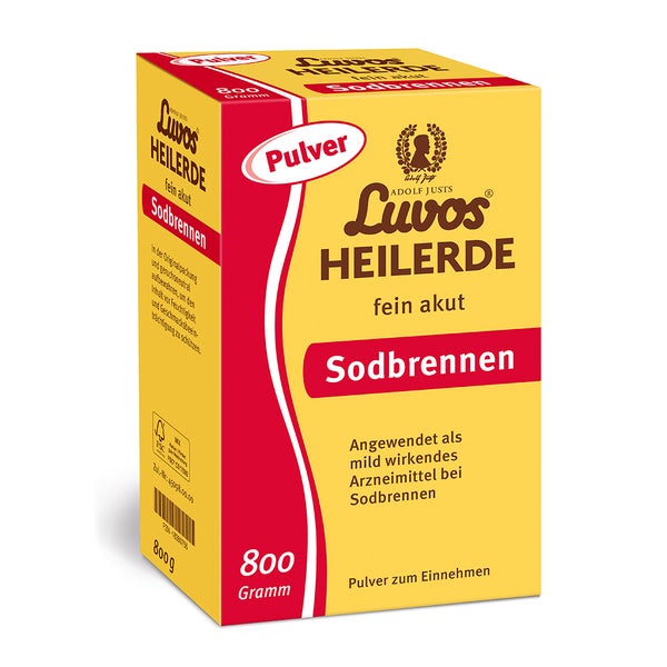 Luvos Heilerde fein akut Sodbrennen Pulv 800 g