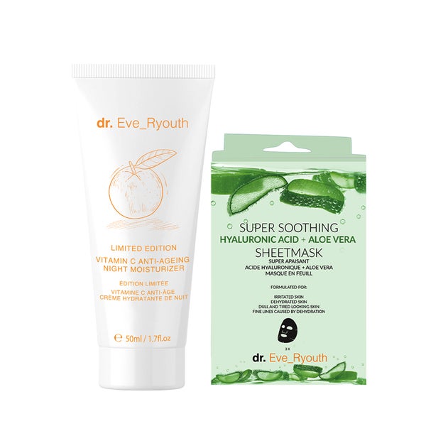 Nachtfeuchtigkeitscreme +  Aloe Vera-Maske Set 1 St