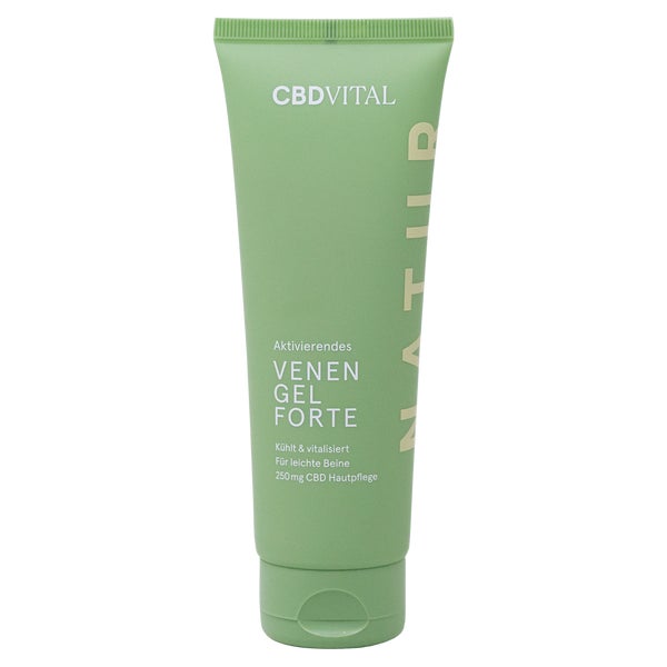 CBD VITAL Venengel FORTE mit CBD| Pflege für Venen 120 ml