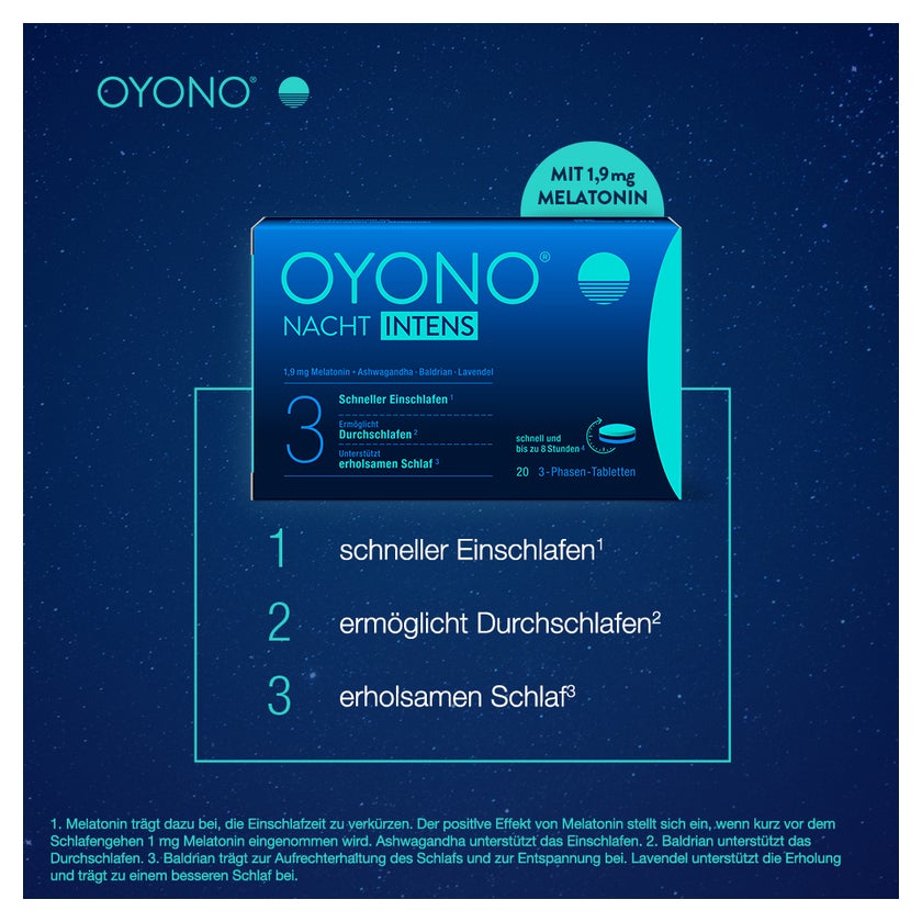 Oyono Nacht Intens Tabletten 60 St