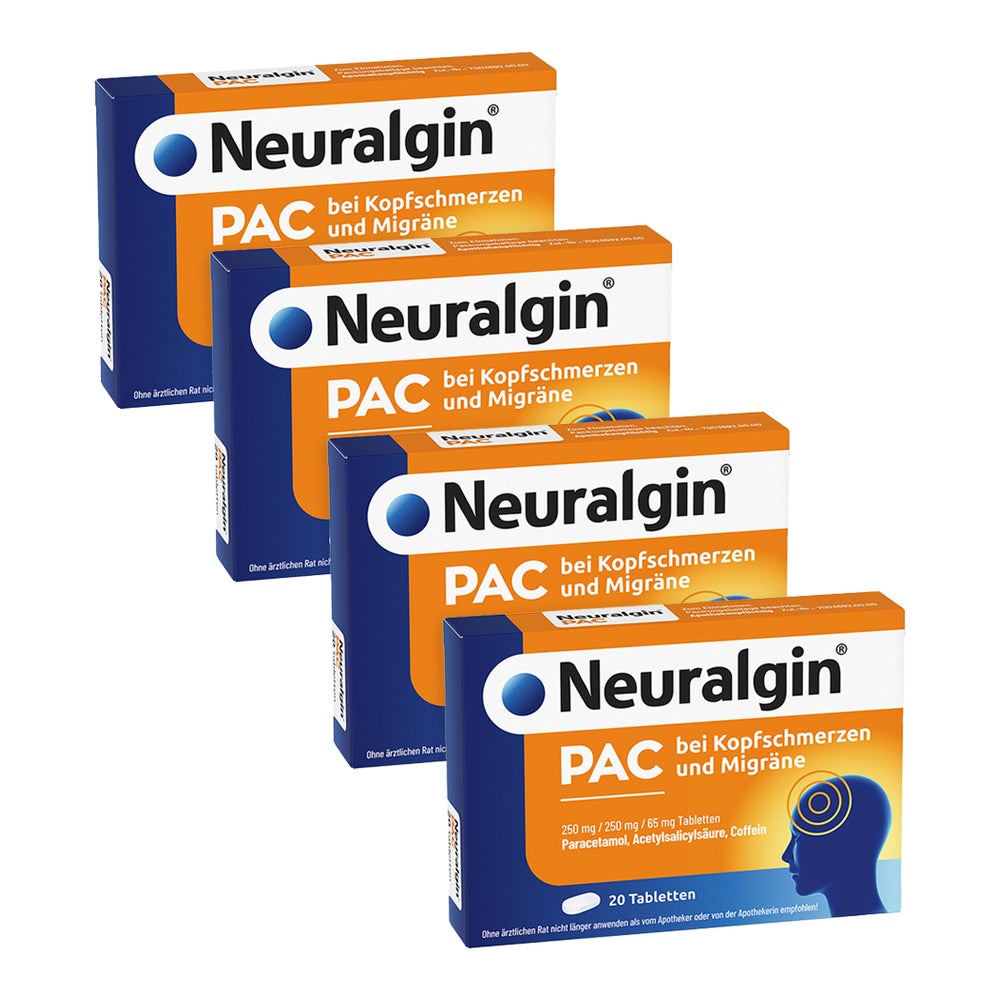 Neuralgin PAC Sparset 4X20 St