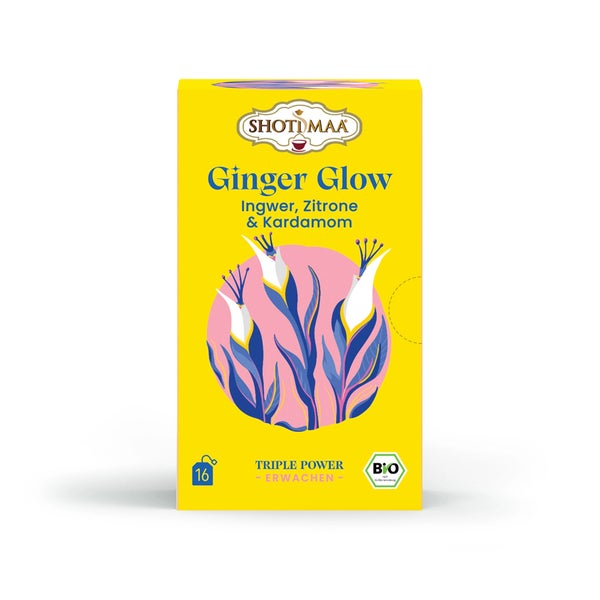 Hari Shoti Maa Bio Ginger Glow Tee | Ingwer, Zitrone & 32 g