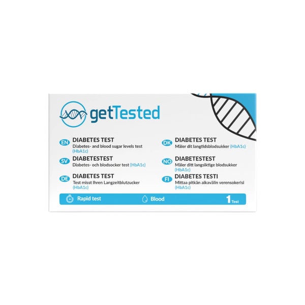 GetTested Diabetes HbA1c-Test 1 St