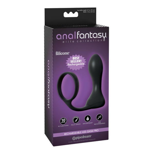 Anal Fantasy - Penisring mit Vibrations-Plug