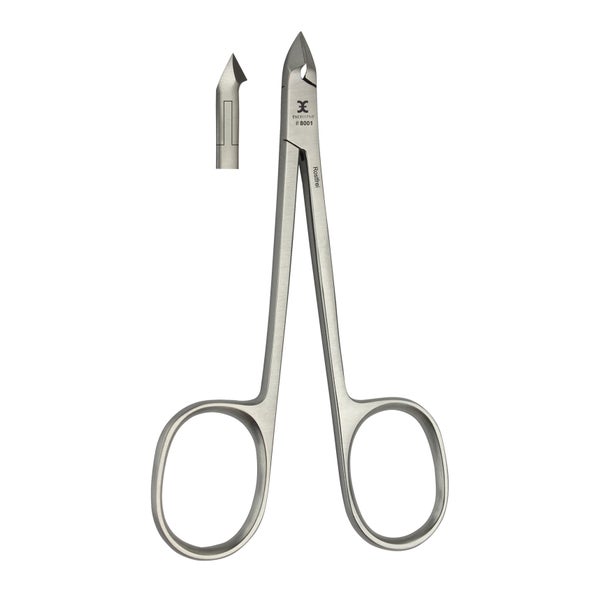 Nagelhautzange 8.5 cm, Schneide 8 mm mit Scherengriff