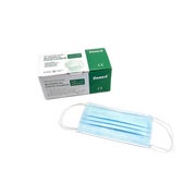 Romed Mundschutz 3-lagig blau mit Ohrschlaufen 50 Stück