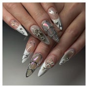 Künstliche Fingernägel Presson Kurz Almond French Nude AKE7 1 St