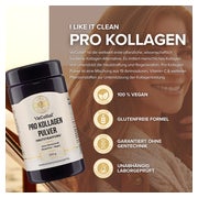 Pro Kollagen Pulver Vecollal I Like It Clean 250 g