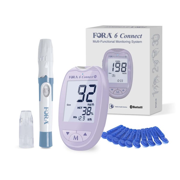 FORA 6 Connect Multi-Parameter - Special Edition (Lila) – mmol/l 1 St
