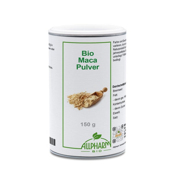 Bio Maca Pulver Allpharm 150 g