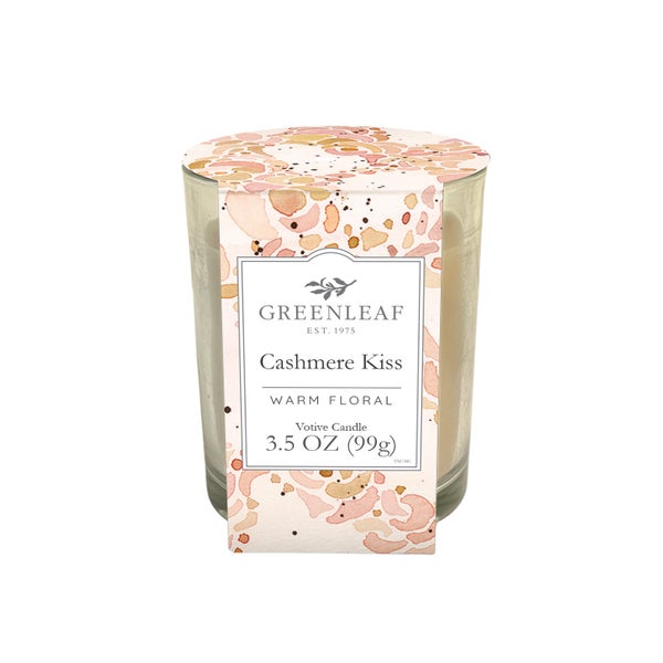 Greenleaf Cashmere Kiss - Votive Candle Duftkerze im Glas 99 g