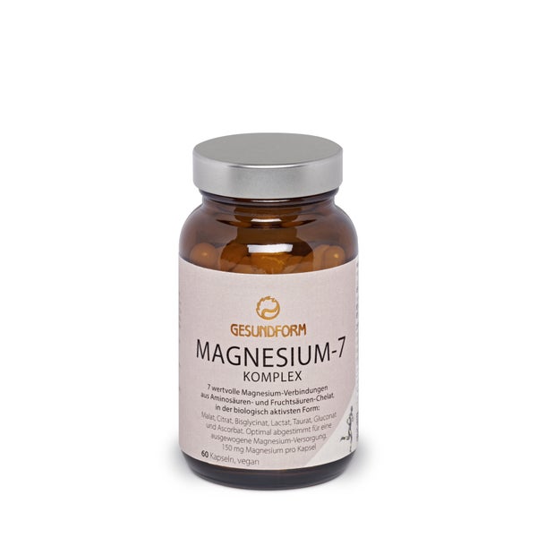 Gesundform Magnesium-7 Komplex Kapseln 60 St
