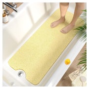 Badewannenmatte rutschfest aus PVC mit Luffa 1 St