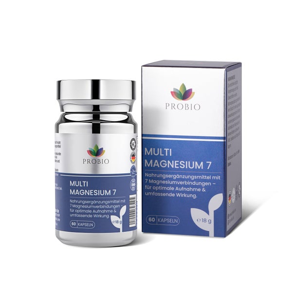 MULTI Magnesium 7 – 7 Formen für Muskeln & Energie 60 St