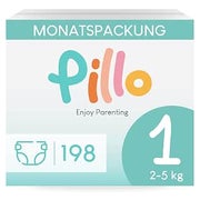 Pillo Windeln Größe 1 Newborn 2-5 Kg 198 St