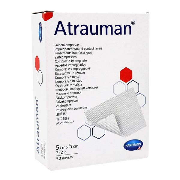 Atrauman 5x5 Cm Steril Kompressen 50 St