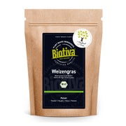 Biotiva Weizengras-Pulver Bio 500 g