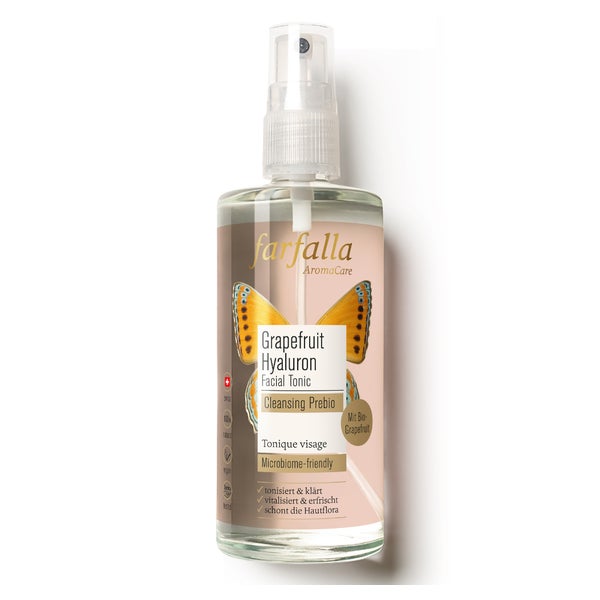 Farfalla Grapefruit Hyaluron Gesichtstoner Cleansing Prebio