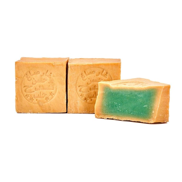 2x Aleppo Seife 85% Olivenöl & 15% Lorbeeröl, Haarseife Körperseife Duschseife Alepposeife 2x200g 2x200 g