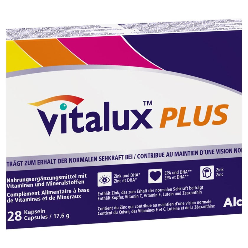 Vitalux Plus 28 St
