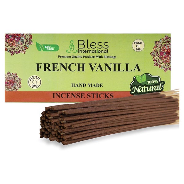 Räucherstäbchen Vanille chemiefrei French-vanilla 100 Sticks 1 St