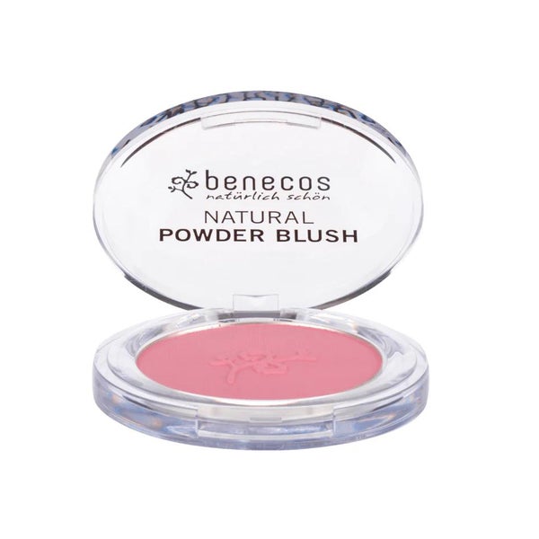 benecos Natural Beauty Compact Powder Blush mallow rose Bio