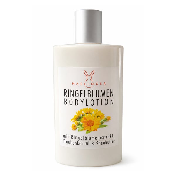 Haslinger Ringelblumen Bodylotion mit Traubenkernöl und Sheabutter 200 ml