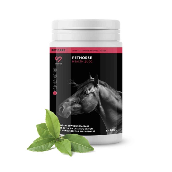 Peticare Gelenk-Kur Pulver für Pferde, unterstützt Gelenke & Sehnen, Knorpel 200 g